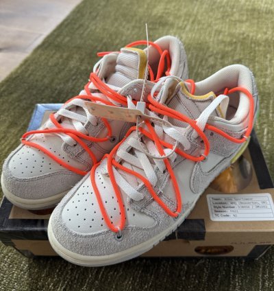 Off White Nike Dunk Low Lot 11 Out Of 50