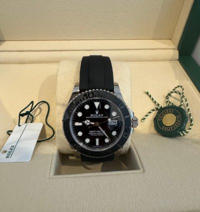 Rolex Yacht-master 42 Full Set White Gold Rolex Yacht Master 2025
