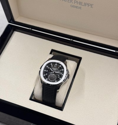 Patek Philippe Aquanaut Travel Time 2021 Full Set 5164a-001