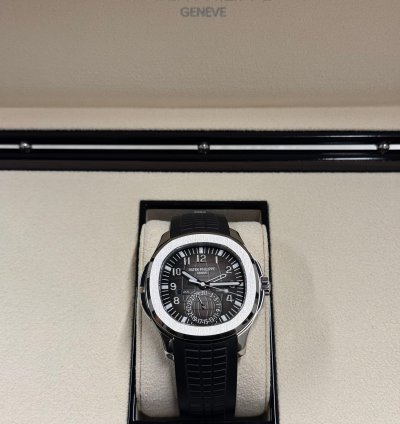 Patek Philippe Aquanaut Travel Time 2021 Full Set 5164a-001