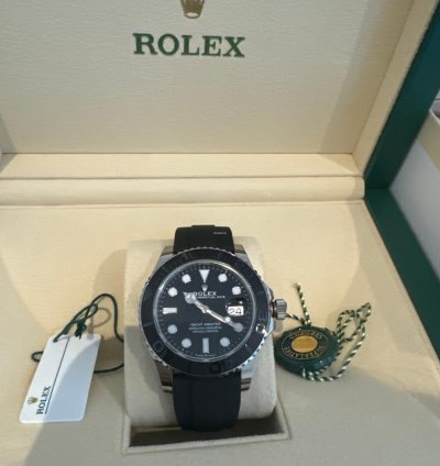 Rolex Yacht-master 42 Full Set White Gold Rolex Yacht Master 2025