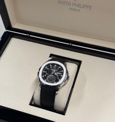 Patek Philippe Aquanaut Travel Time 2021 Full Set 5164a-001