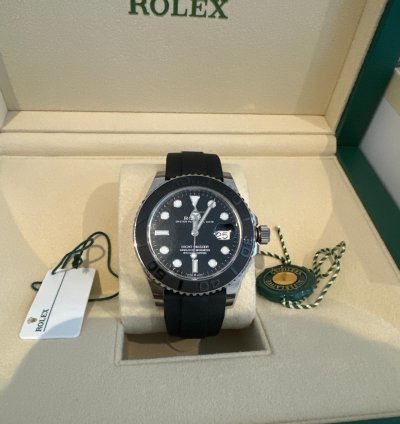 Rolex Yacht-master 42 Full Set White Gold Rolex Yacht Master 2025