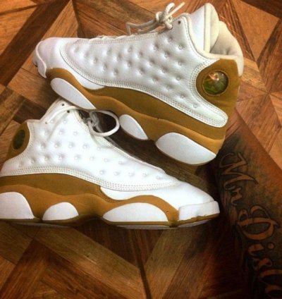 Nike Air Jordan 13 Wheat White Basketball Sneaker