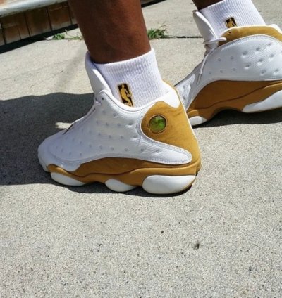 Nike Air Jordan 13 Wheat White Basketball Sneaker