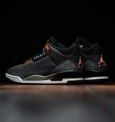 Nike Air Jordan 3 Fear Pack Basketball Sneakers Semi Ua