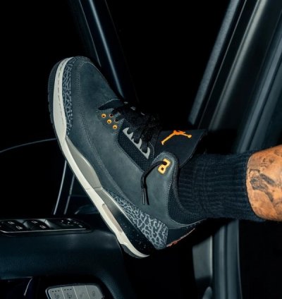 Nike Air Jordan 3 Fear Pack Basketball Sneakers Semi Ua