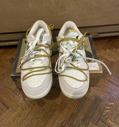 Off White Nike Dunk Low Lot 37