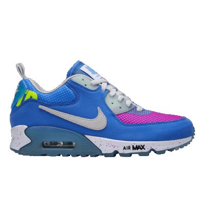 Undefeated Air Max 90 Pacific Blue
