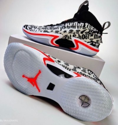Nike Air Jordan 36 Flight School Basketball Sneakers