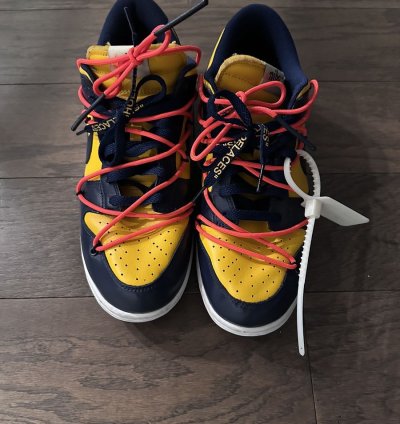 Off White Nike Dunk Michigan