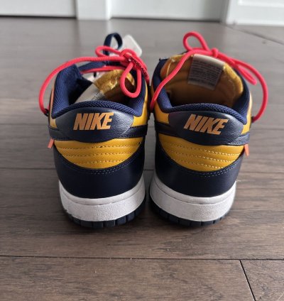 Off White Nike Dunk Michigan