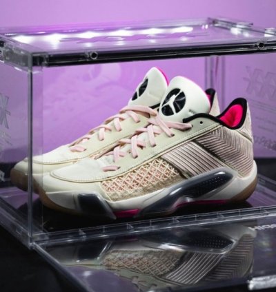 Nike Air Jordan 38 Sail Fresh Basketball Sneakers