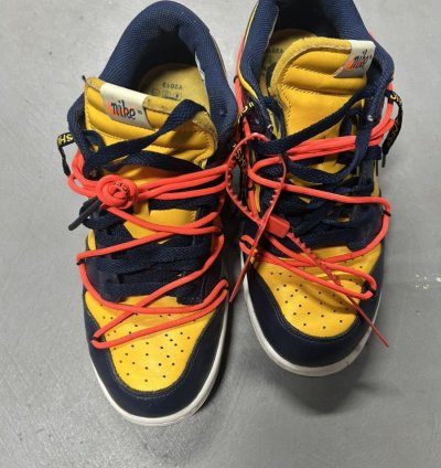 Off White Nike Michigan Size 8 41