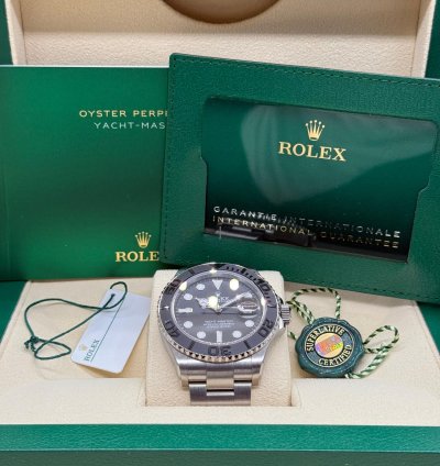 Rolex Yacht-master 42 New 2024 Yacht-master 42mm Titanium Unworn Complete Set