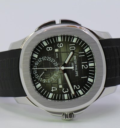 Patek Philippe Aquanaut Travel Time 5164a-001 - Like New - 03 2021