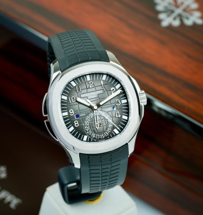 Patek Philippe Aquanaut Travel Time 5164a-001 Discontinued
