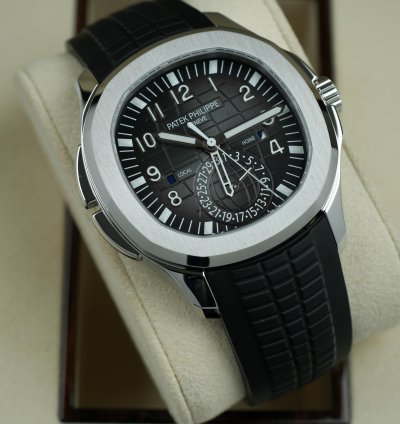 Patek Philippe Aquanaut Travel Time 5164a-001 Discontinued