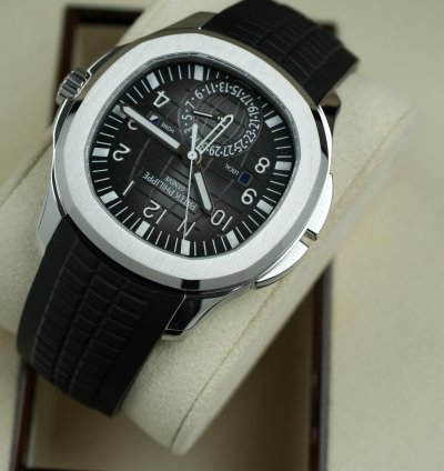 Patek Philippe Aquanaut Travel Time 5164a-001 Discontinued