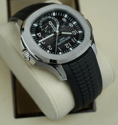 Patek Philippe Aquanaut Travel Time 5164a-001 Discontinued