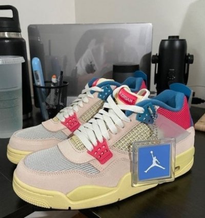 Nike Air Jordan 4 Guava Ice Basketball Sneakers Semi Ua
