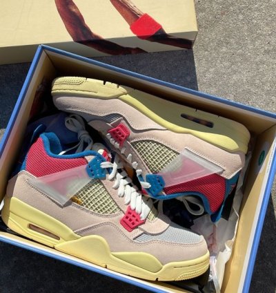 Nike Air Jordan 4 Guava Ice Basketball Sneakers Semi Ua