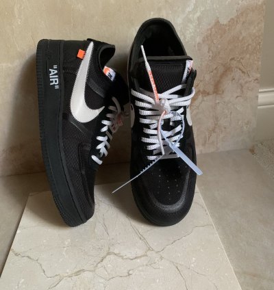 Off-white Air Force 1 Low Black 2018