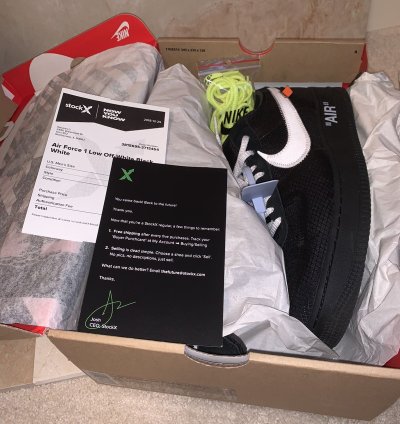 Off-white Air Force 1 Low Black 2018
