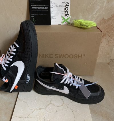 Off-white Air Force 1 Low Black 2018