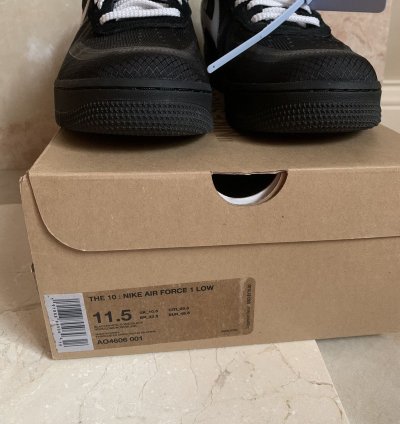 Off-white Air Force 1 Low Black 2018