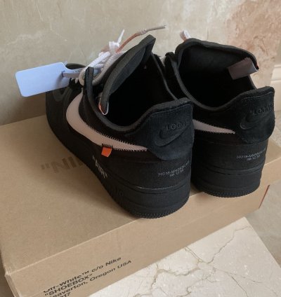 Off-white Air Force 1 Low Black 2018