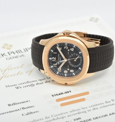 Patek Philippe Aquanaut Travel Time 5164r