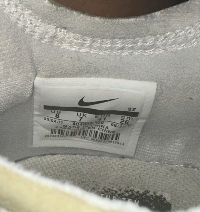 Off-white Air Force 1 Low The Ten 2017