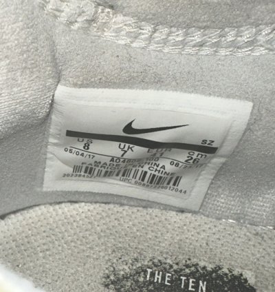 Off-white Air Force 1 Low The Ten 2017