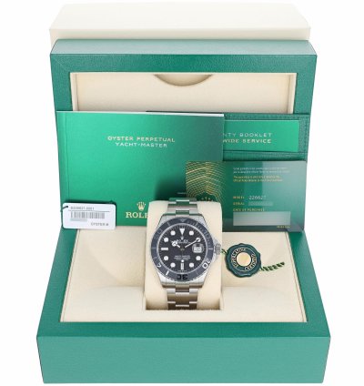 Rolex Yacht-master 42 New 2025 226627 Titanium Intense Black