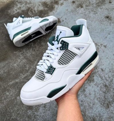 Nike Air Jordan 4 Oxidized Green Baskeball Sneakers