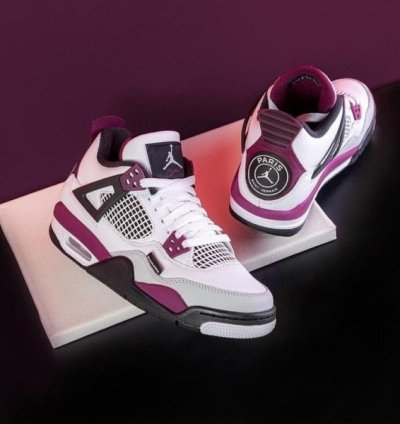 Nike Air Jordan 4 Psg Basketball Sneakers Semi Ua