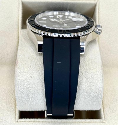 Rolex Yacht-master 42 New 2025 Rolex Yacht-master 42mm 226659 White Gold Oysterflex Black Dial