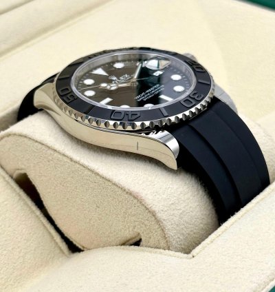 Rolex Yacht-master 42 New 2025 Rolex Yacht-master 42mm 226659 White Gold Oysterflex Black Dial