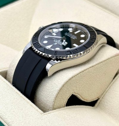 Rolex Yacht-master 42 New 2025 Rolex Yacht-master 42mm 226659 White Gold Oysterflex Black Dial