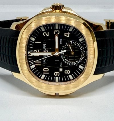Patek Philippe Aquanaut Travel Time Aquanaut Rose Gold 18kt 5164r