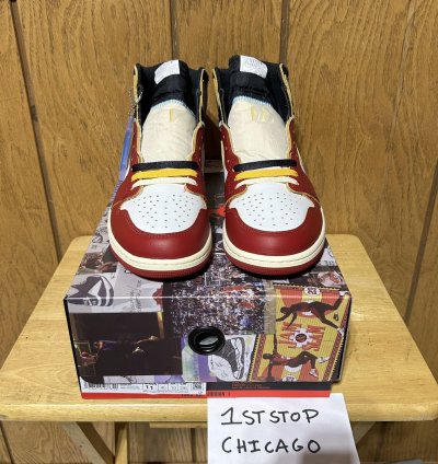 Union La Air Jordan 1 Retro Og Sp High Chicago Size 11 New