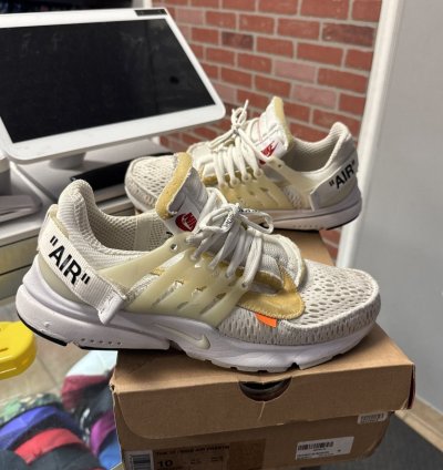 Off-white Air Presto White Size 10 Aa3830-100 Used