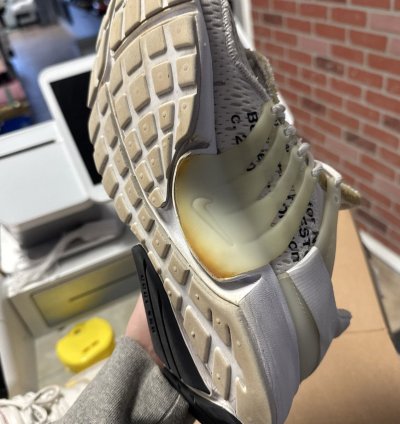 Off-white Air Presto White Size 10 Aa3830-100 Used