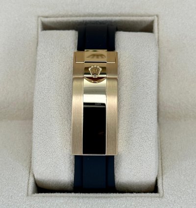 Rolex Yacht-master 42 New 2025 Yacht-master 42mm 226658 Yellow Gold Oysterflex Black Dial