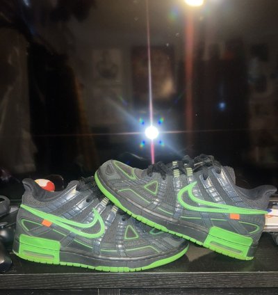 Off-white Air Rubber Dunk Green Strike