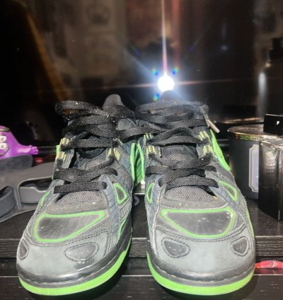 Off-white Air Rubber Dunk Green Strike