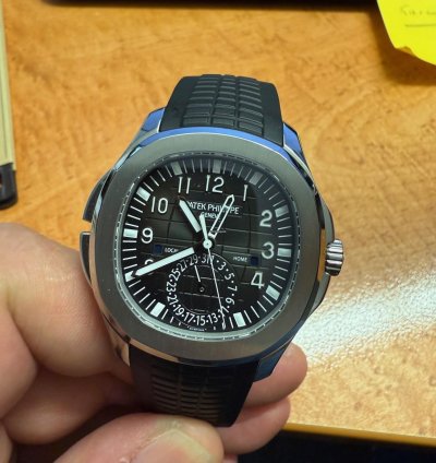 Patek Philippe Aquanaut Travel Time Box Papiere