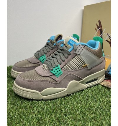 Union La Air Jordan 4 Retro Taupe Haze Worn 1-3x