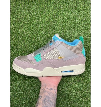 Union La Air Jordan 4 Retro Taupe Haze Worn 1-3x
